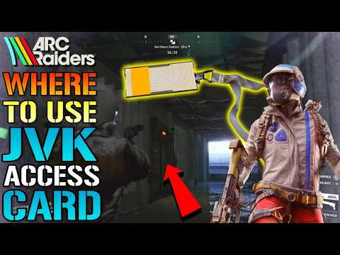 ARC Raiders: "JVK Employee Access Card" Guide & LOOT! Where To Use This Key TODAY