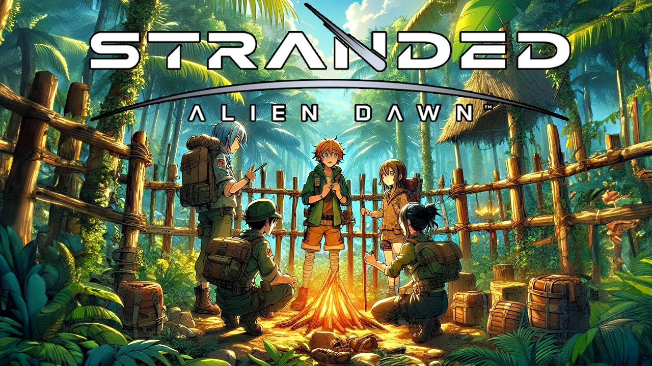 Survivants Aléatoires + Très Difficile ! Ça va mal tourner ? - Stranded: Alien Dawn ep1