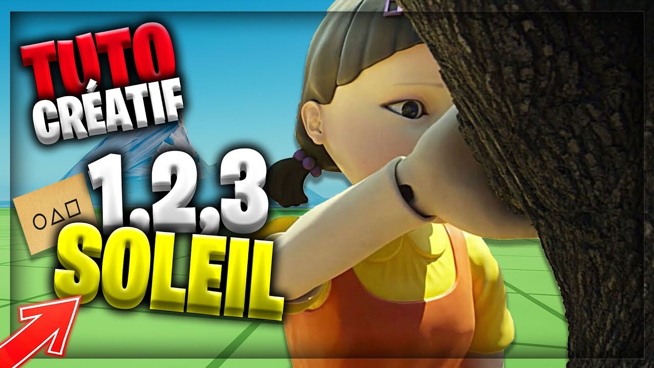 [ TUTO ] CREER UNE MAP 1,2,3,SOLEIL (Squid Game) #FORTNITE #SQUIDGAME