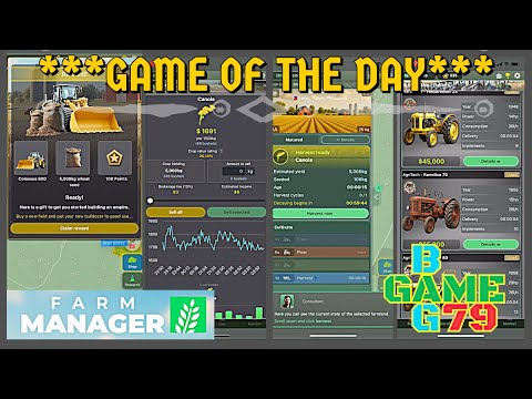 FARM MANAGER - October 17 2025 #gameoftheday #farmmanager #mobilegameplay #firsttimegameplay 