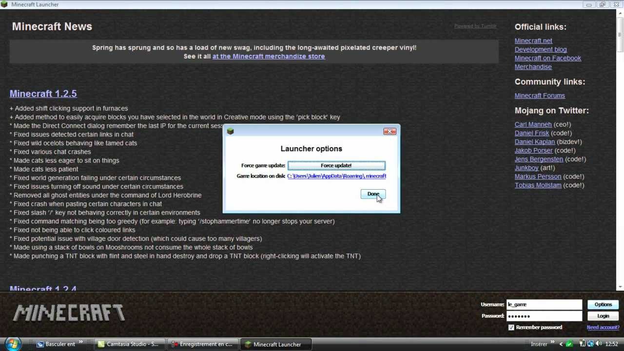tuto comment désinstaller tous ses mods dans minecraft