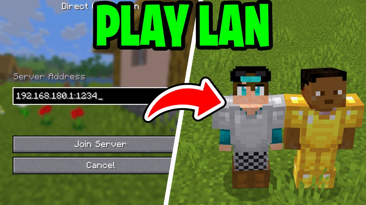 How To Play LAN In Minecraft Java! (Multiplayer With Friends)