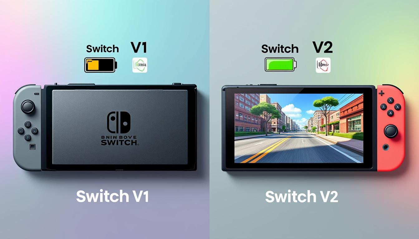 Nintendo Switch V1 Vs V2